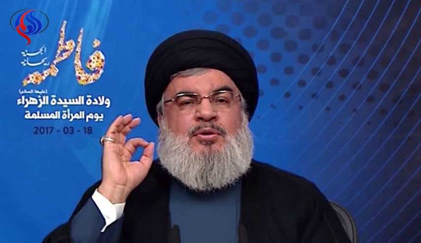 نصر الله: كل المال الذي مول الحرب على سوريا كان عربيا