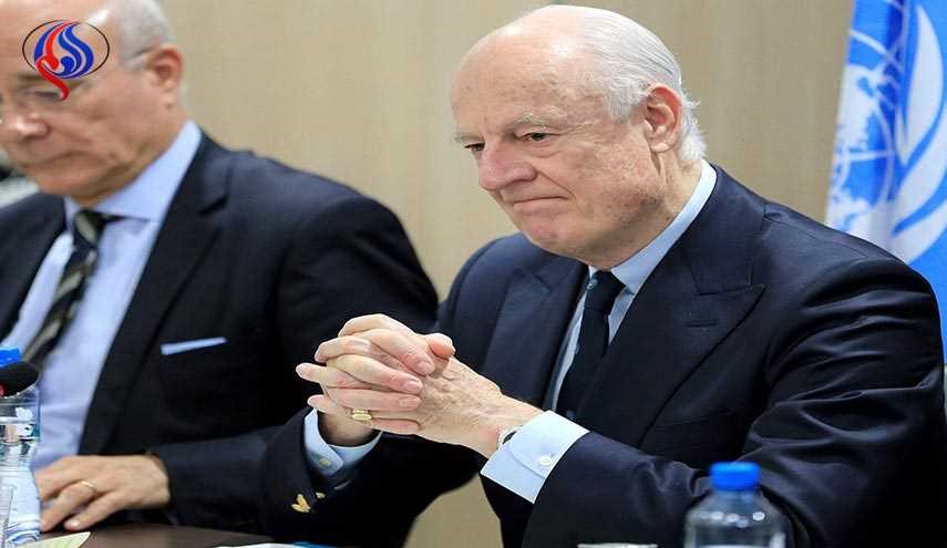 دي مستورا يجري محادثات مع المعارضة السورية في السعودية