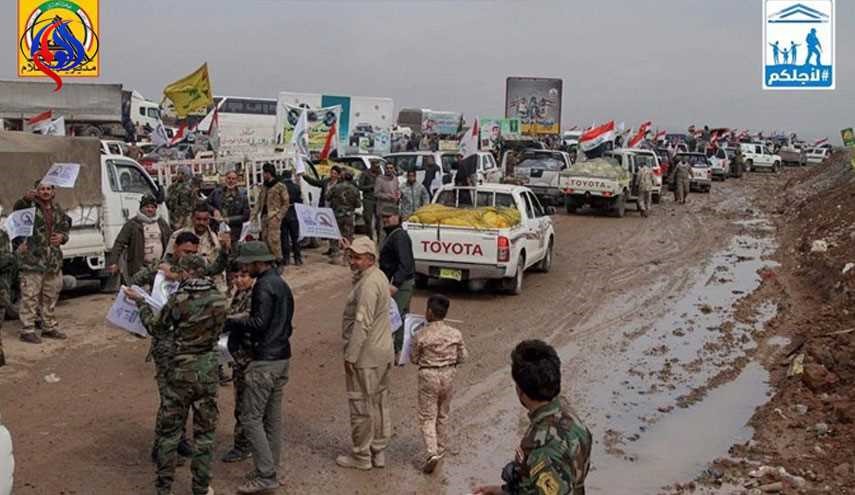 بالصور.. الحشد: هذا ما فعلته حملة 