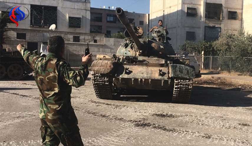 شکست تروریست‌ها در اشغال منطقۀ تاریخی دمشق