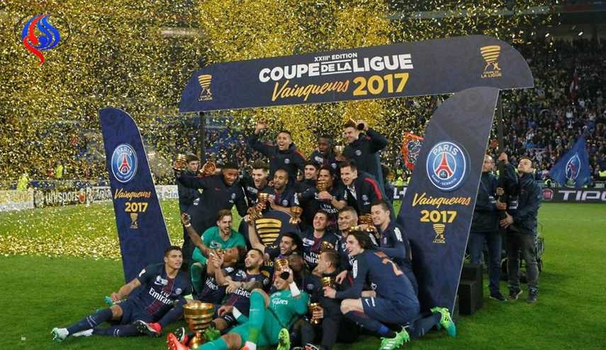 باريس سان جيرمان بطلا لكأس الرابطة للمرة الرابعة على التوالي