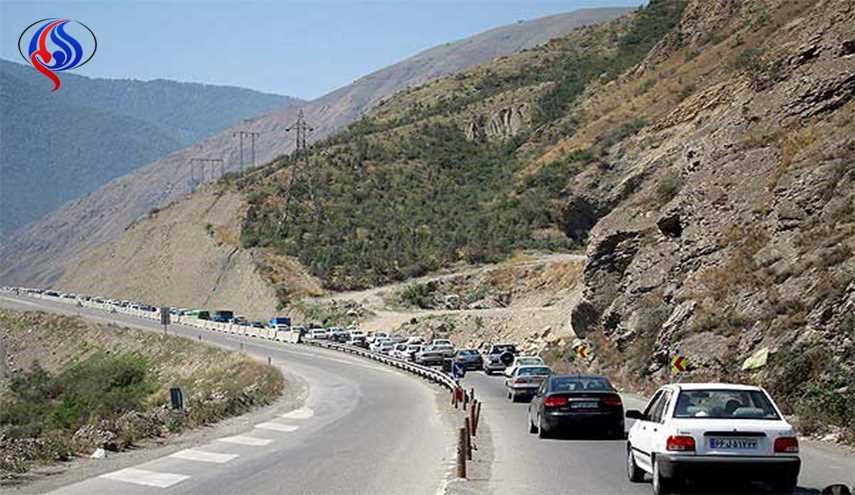 محور هراز بازگشایی شد