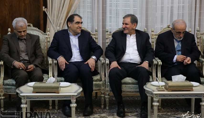 دیدار نوروزی جهانگیری با مدیران دستگاه های اجرایی | تصاویر