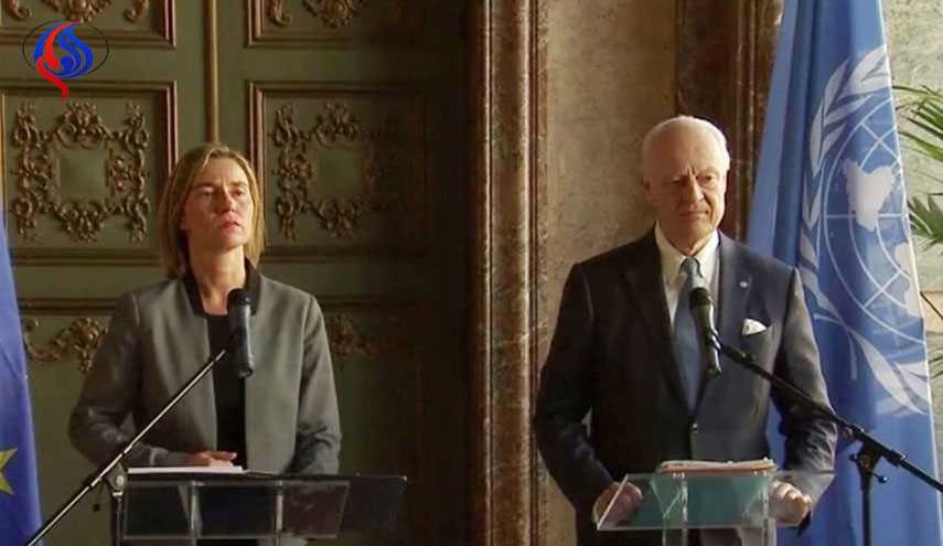 دي ميستورا: مجلس الأمن الدولي سيجتمع لمناقشة هجوم إدلب