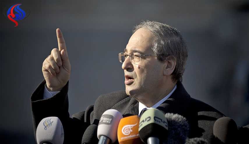 المقداد يكشف معلومات عن هجوم إدلب الكيماوي .. الغرب خطط والنصرة نفذت