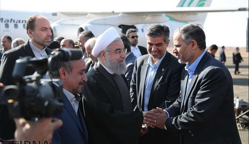 سفر رئیس جمهوری به سمنان/ تصاویر