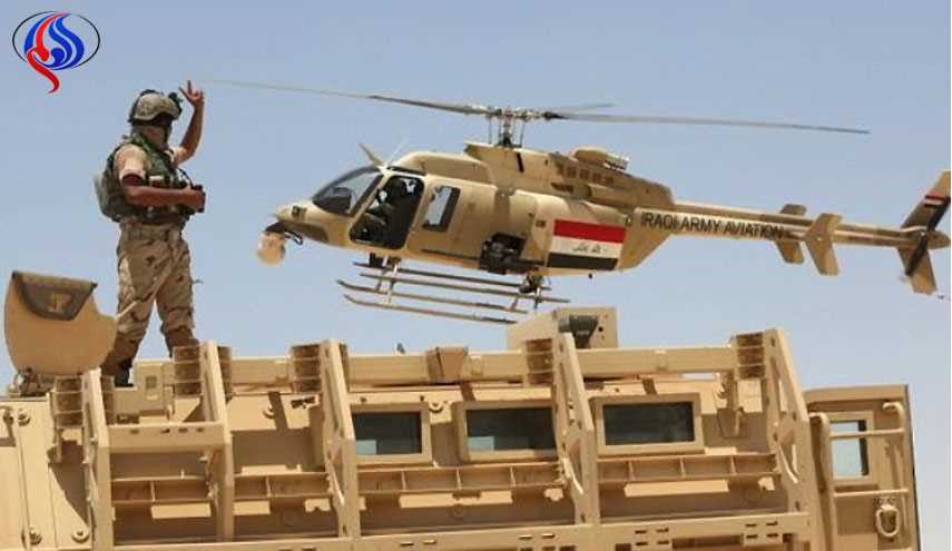 سقوط مروحية عراقية بالموصل، والاعلام الحربي ينعى اثنين من فرسان الجيش