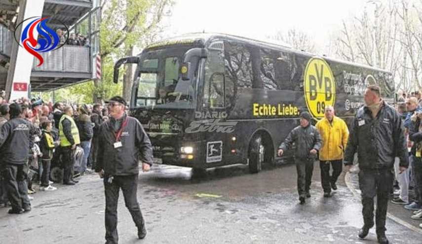 بالصور.. هجوم بمتفجرات شديدة على حافلة دورتموند الألماني وإصابة لاعب