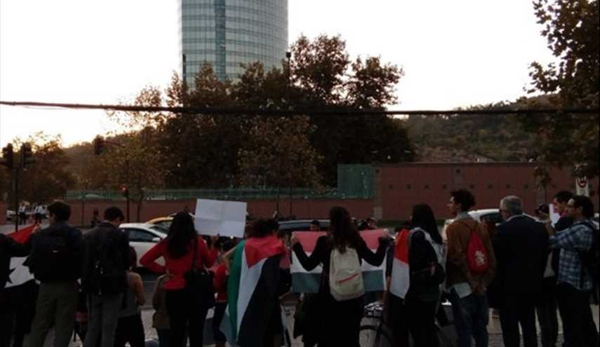 مظاهرات في أميركا اللاتينية ضد العدوان الأميركي على سوريا