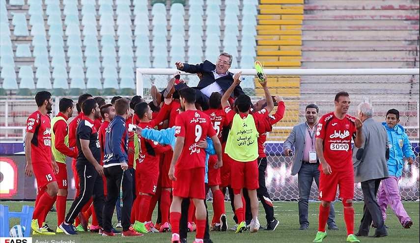 بالصور.. برسبوليس يتوّج بالدوري الايراني الممتاز مبكرا