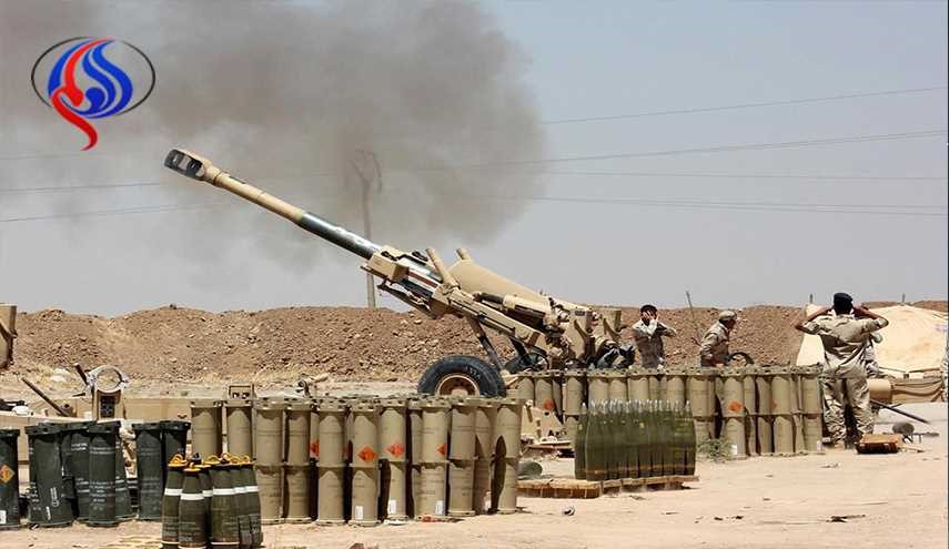 الحشد يستهدف تجمعات 