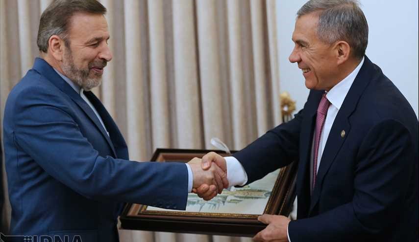 دیدار رئیس جمهوری تاتارستان با وزیر ارتباطات/ تصاویر