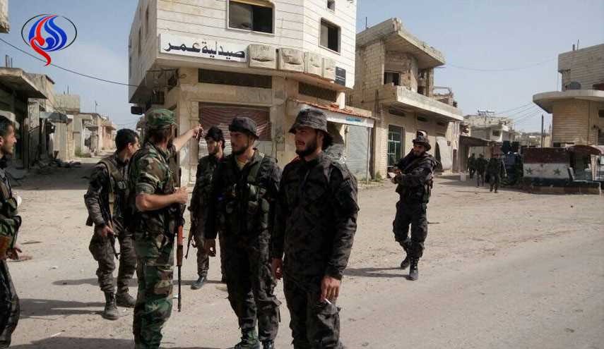 بالصور: حلفايا بعد تنظيفها من المسلحین