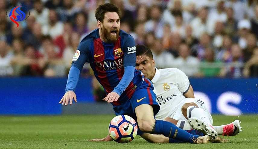 بطولة اسبانيا: فوز برشلونة على ريال مدريد ويتصدر بفضل ميسي