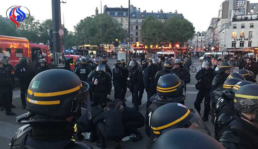 فرنسا... الشرطة تستخدم القوة لتفريق الاحتجاجات في باريس
