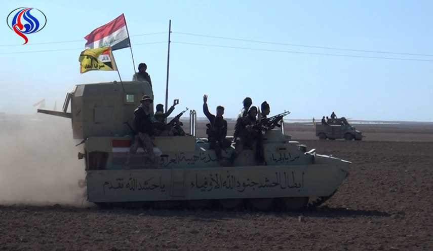 مقتل 8 دواعش في تقاطع عكاشات وتقدم للحشد الشعبي على أطراف الحضر