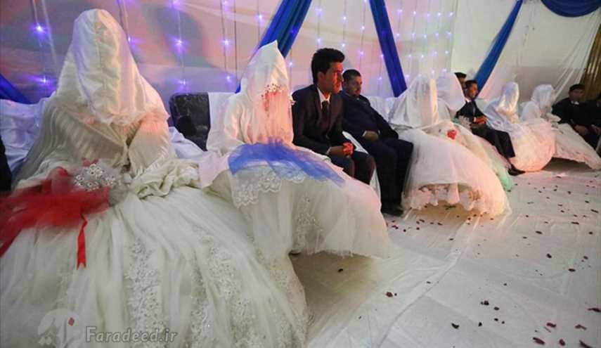 عرس جماعي لـ34 زوجا افغانيا