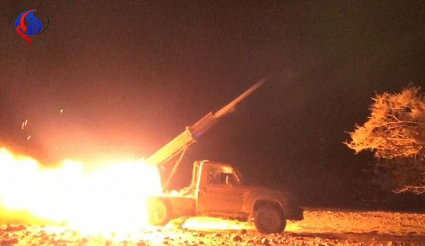 قصف مواقع الغزاة والمرتزقة في تعز والجوف ونهم، وقنص مرتزقة