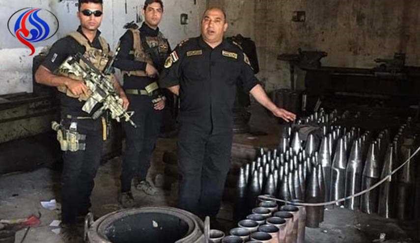 العثور على معمل لتصنيع العبوات الناسفة والمتفجرات في ايسر الموصل