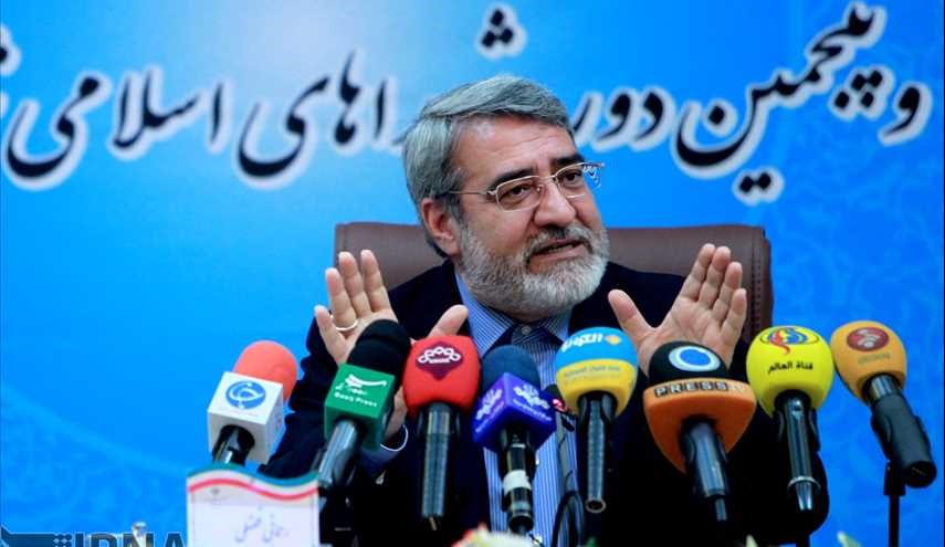 نشست خبری وزیر کشور/ تصاویر