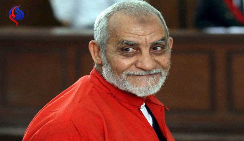 المؤبد لمحمد بديع مرشد الإخوان المسلمين في مصر