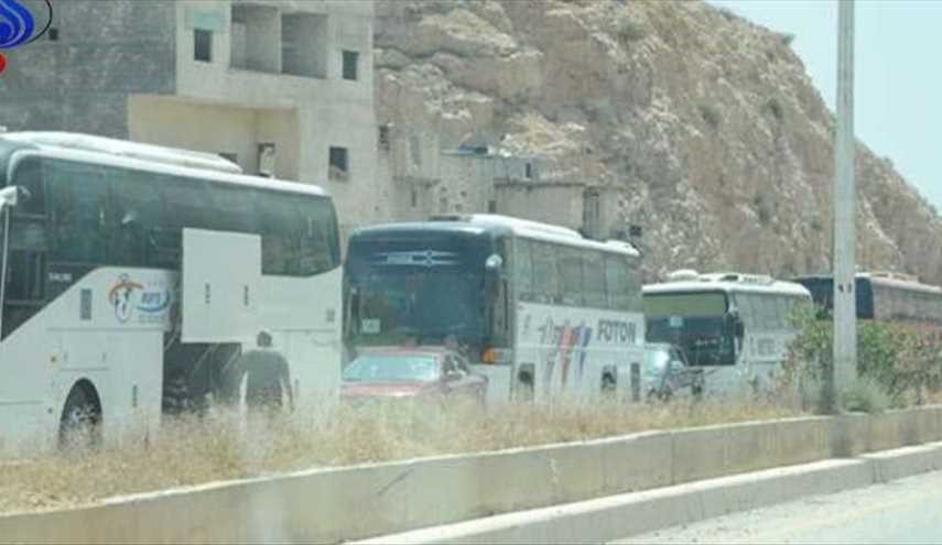 خروج 568 مسلحا من حي برزة بدمشق