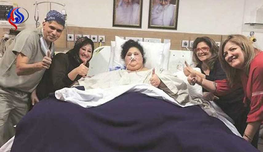 مفاجأة يفجرها الطبيب الإماراتي حول اسمن امراة في العالم!