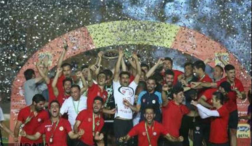 نفط طهران يتوّج بطلا لكأس ايران