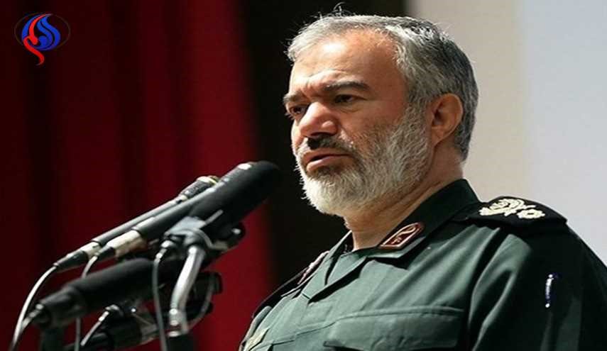 الادميرال فدوي: قدرات الحرس الثوري الرادعة تتنامى باستمرار