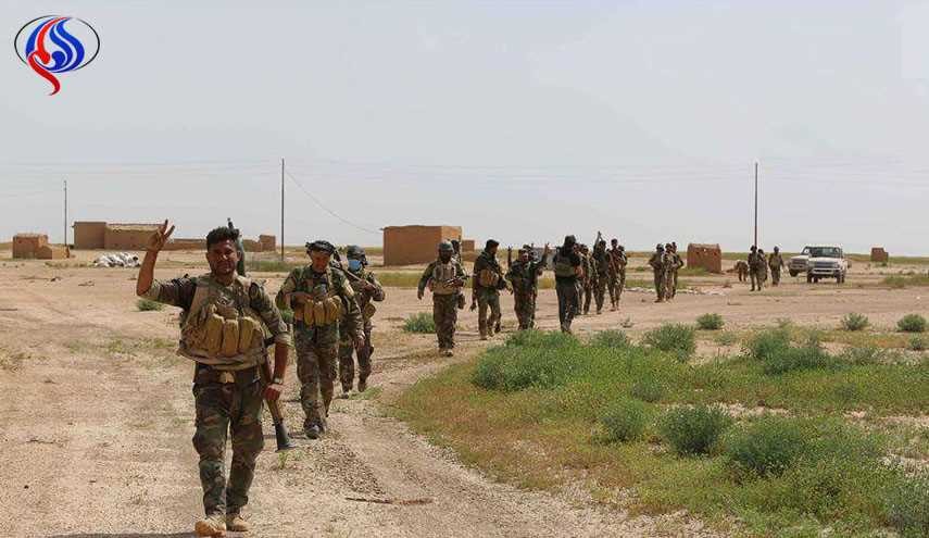 عملية نوعية للحشد الشعبي لإحراق مضافات داعش جنوب القيروان