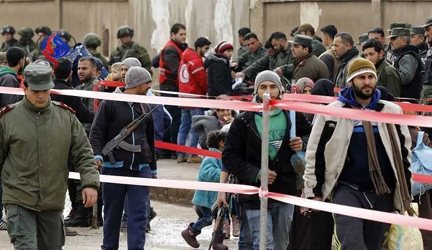 انتقال نخستین گروه عناصر مسلح از حی القابون