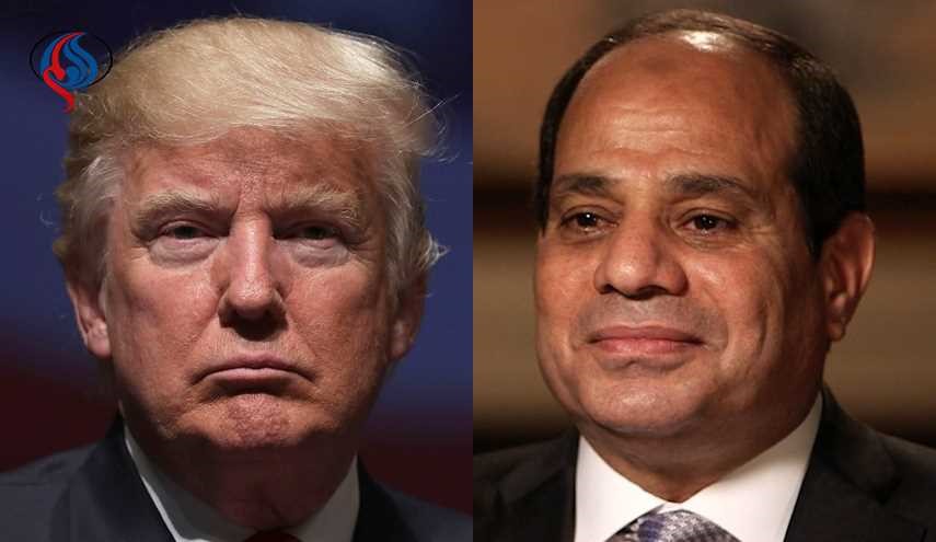 ترامب يهاتف السيسي ويبحثان قمة الرياض وتطوير العلاقات