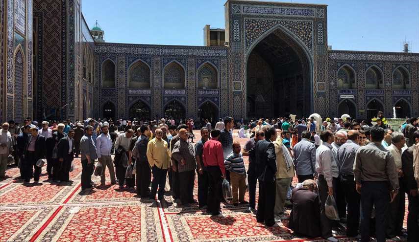 مشاهد من المشاركة في الانتخابات الرئاسية والبلدية في مشهد