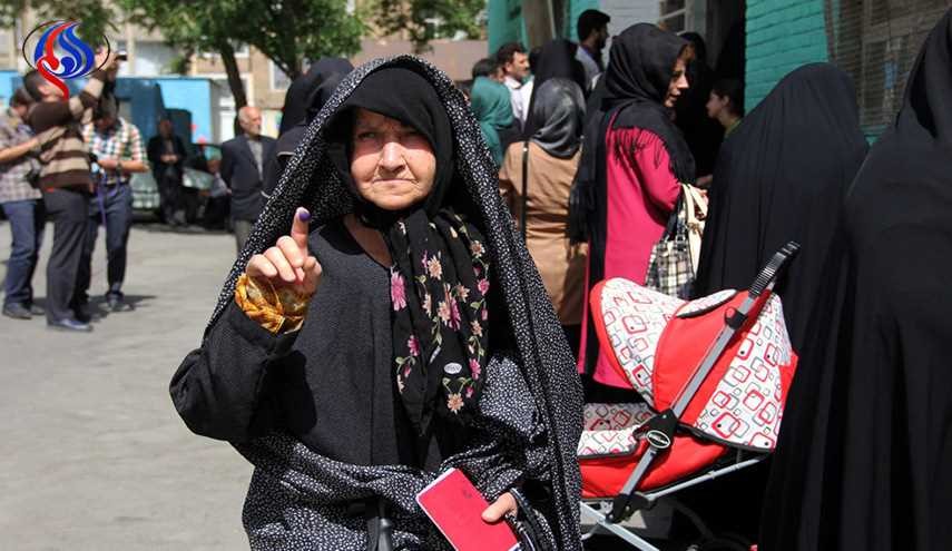 مشاهد من المشاركة في الانتخابات الرئاسية والبلدية في ارومية