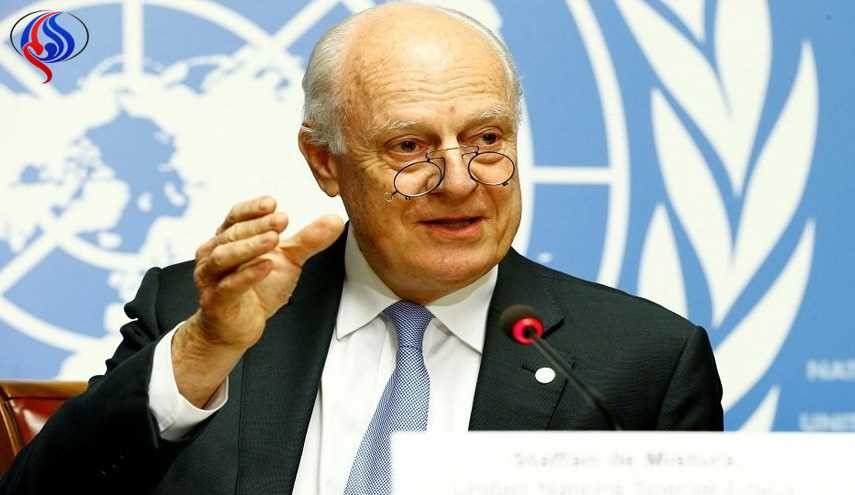 دي ميستورا يعلن انتهاء مفاوضات جنيف 6 ويؤكد إطلاق الجولة الجديدة يونيو