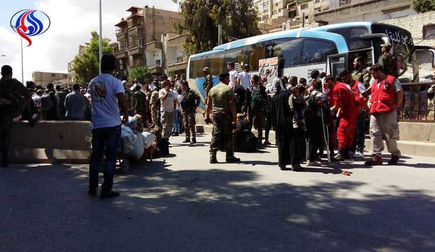 إخلاء مسلحين من حي برزة الدمشقي على خطى حي القابون المجاور