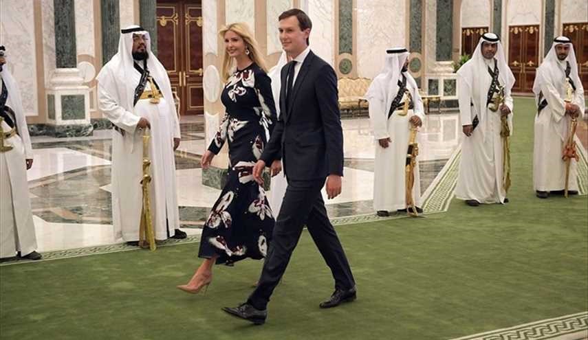 بالصور.. «إيفانكا» تربك «حراس الخويا» بقصر اليمامة السعودي!