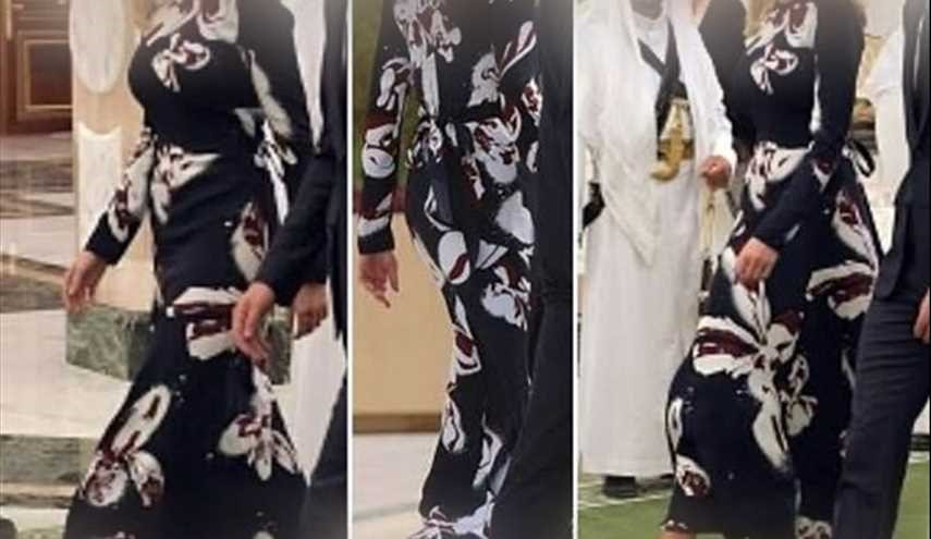 بالصور.. نفاد كل الكميات المعروضة من فستان “إيفانكا” الذي ارتدته في المملكة..
