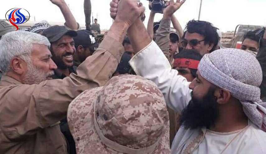 بالصور.. المهندس يشارك الحشد والإيزيديين باحتفالهم بالنصر جنوب سنجار