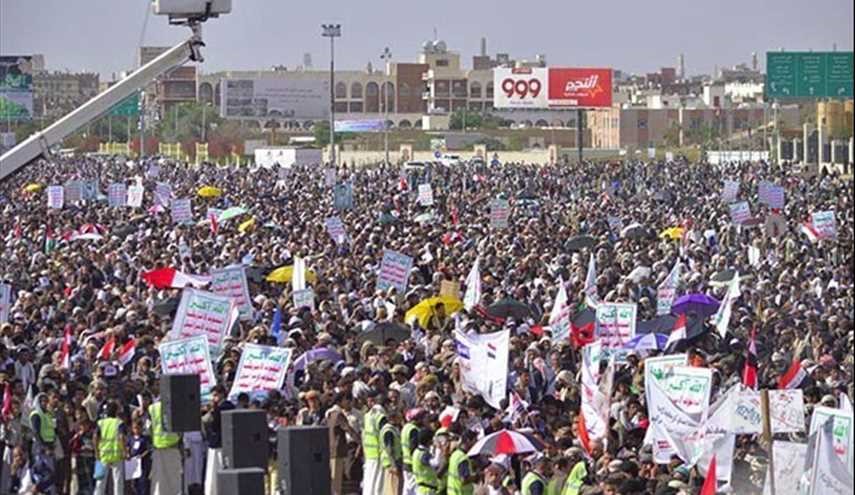 اليمن: آلاف المتظاهرين يدينون الولايات المتحدة