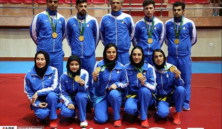 قهرمانی ​تیم تنیس روی میز در بازی‌های کشورهای اسلامی2017باکو | تصاویر
