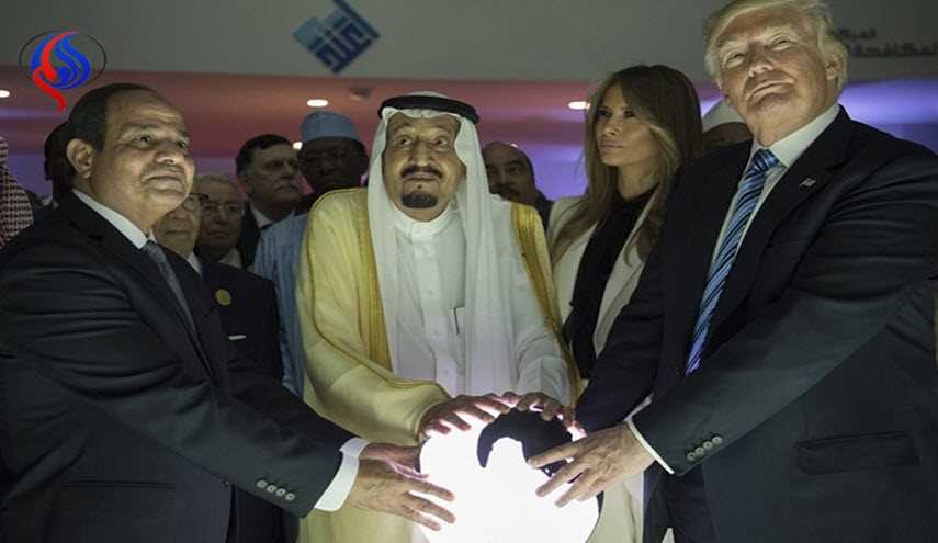 كنيسة عبدة الشيطان تعلق على صورة ترامب وسلمان والسيسي