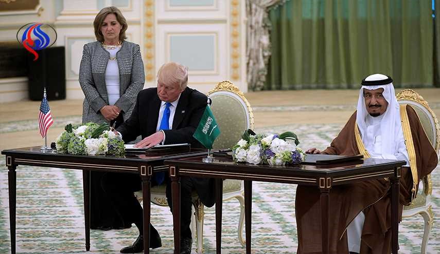 بسبب دعمها للارهاب.. مساع لعرقلة صفقة اسلحة أبرمها ترامب مع السعودية