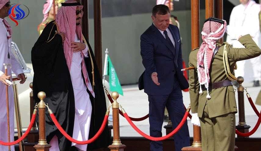 الملك سلمان أحرج ملك الاردن بسبب 