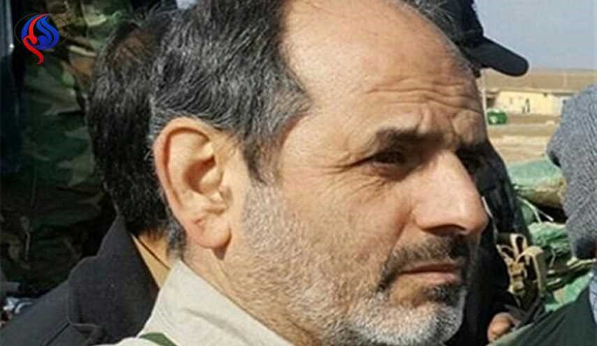 استشهاد احد قادة الحرس الثوري في الموصل + صور
