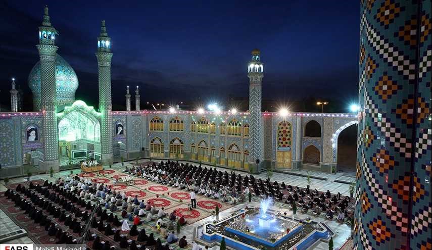 بالصور.. تلاوة القرآن الكريم في ليالي شهر رمضان المبارك عند المراقد المقدسة