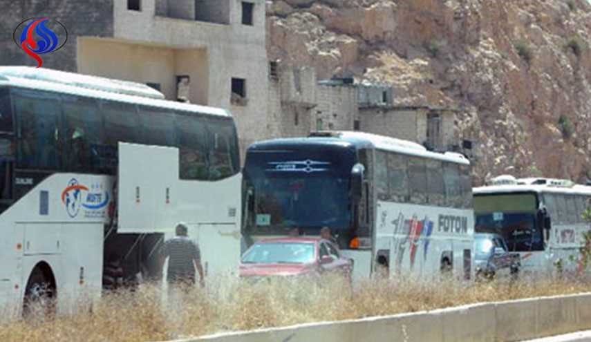 حي برزة يلفظ آخر مسلحيه إلى الشمال السوري