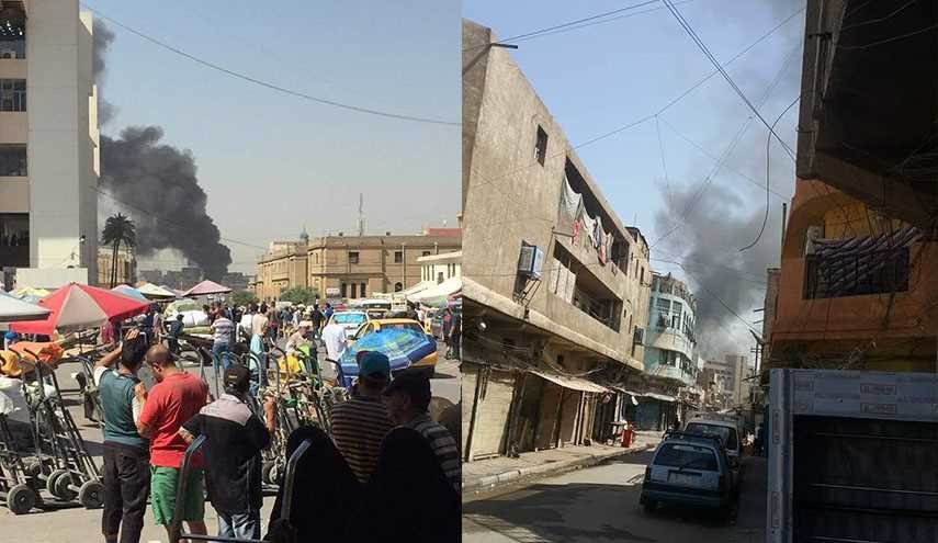 7 شهداء في انفجار سيارة مفخخة قرب جسر الشهداء وسط بغداد