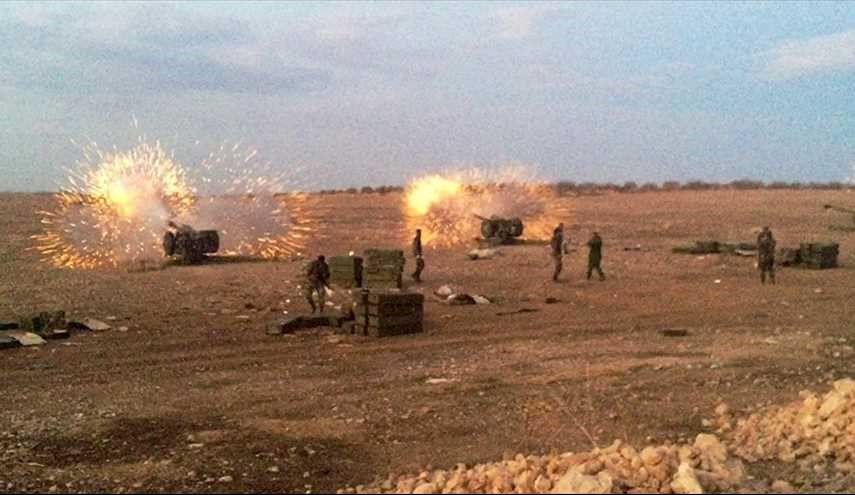 الجيش السوري يبدأ هجوما كبيرا ضد داعش شرق السلمية