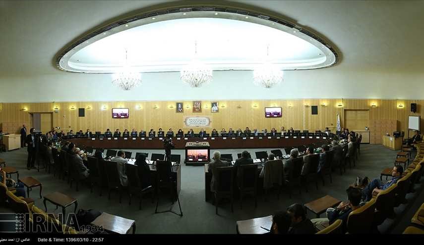 نشست مدیران رسانه ها با رئیس مجلس شورای اسلامی/ تصاویر